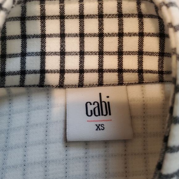 Cabi White/Black Windowpane Jacket Style 3173 Size XS. - Picture 13 of 13